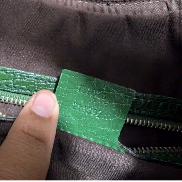Gucci RARE Green Large Horsebit Chain Web Monogram Hobo Shoulder Bag $2500 - Picture 6 of 6